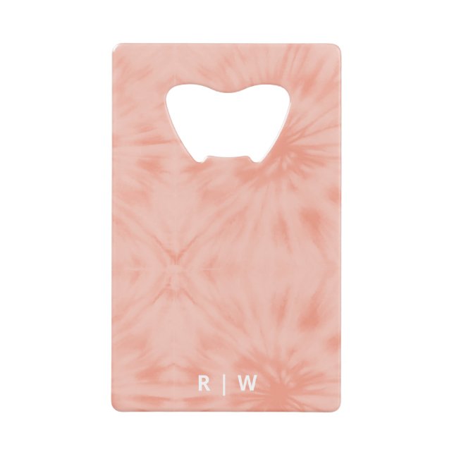 Tie Dye | Coral Pink Modern Pastel (Front)