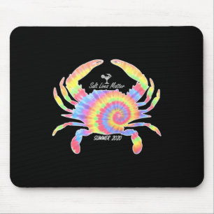 Tie Dye Crab Salt Sogovernment Agencyl Distancing Mouse Mat