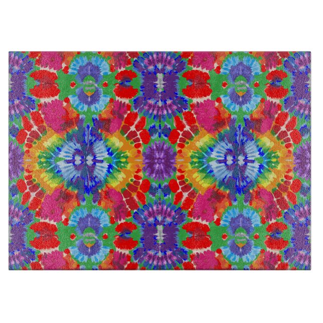Tie-Dye Cutting Board (Front)