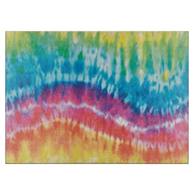 Tie Dye Cutting Board (Front)