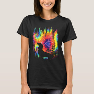 Tie Dye Dachshund Hippie Puppy Dog T-Shirt