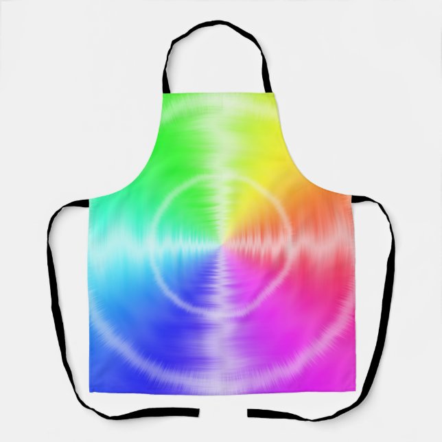 Tie-dye design -  apron (Front)