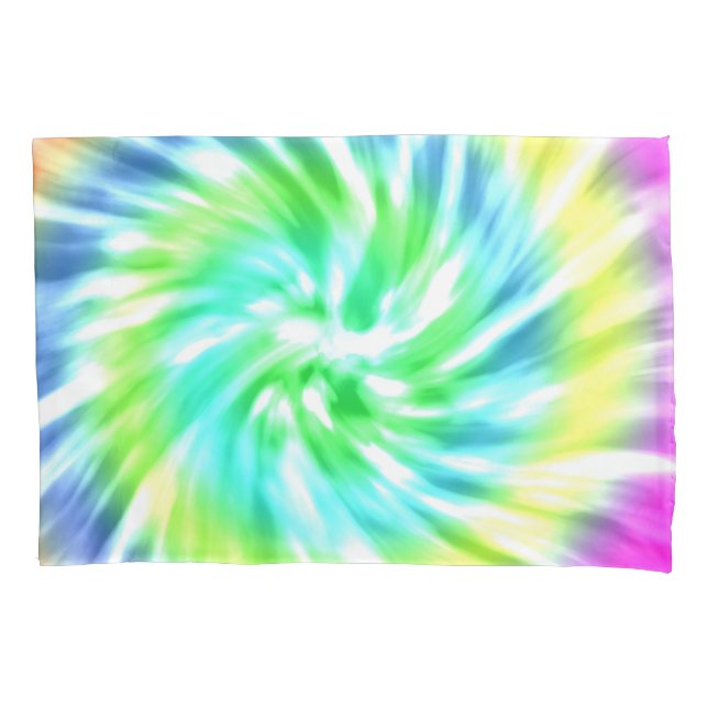 Tie Dye Design Pillow Pillowcase (Front)