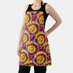Tie Dye Designs Art Lover Artist Paint Techniques Apron
