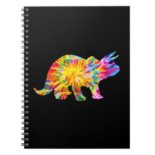 TIE DYE DINOSAUR NOTEBOOK