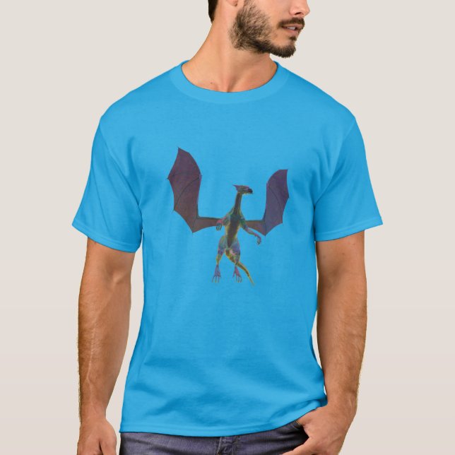 Tie Dye Dragon T-Shirt (Front)