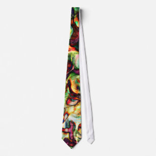 Tie Dye Effect Abstract Art