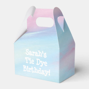 Tie Dye Favour Box