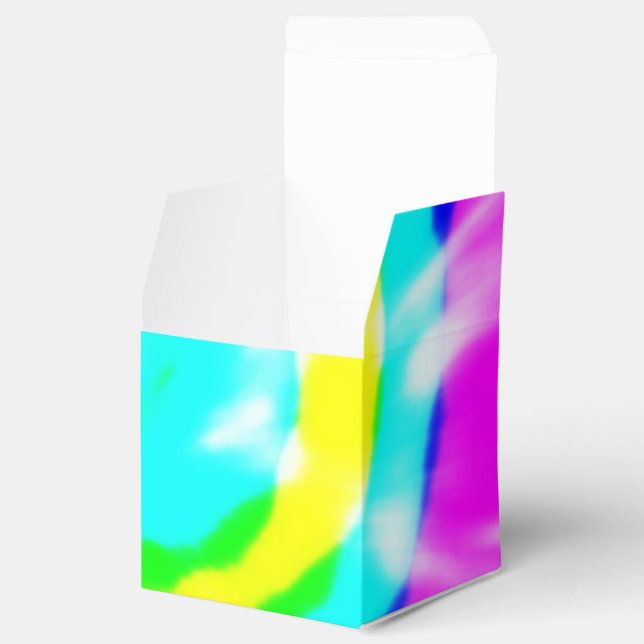 Tie Dye Favour Box (Opened)