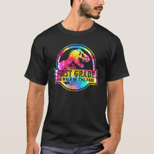 Tie Dye First Grade Squad Back To School 1st Grade T-Shirt