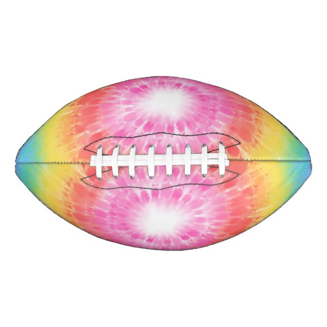 Tie Dye Football American Football (Front)