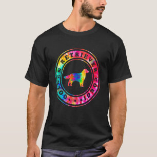 Tie Dye Golden Retriever Corgi Dog Mum Dad Pet T-Shirt