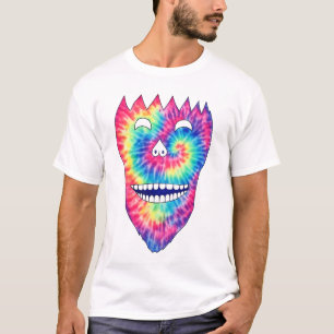 Tie-Dye Grin Skull T-Shirt