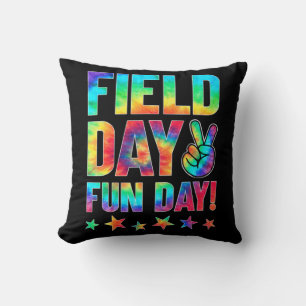 Tie Dye I'm Just Here For Field Day 2022 Teacher S Cushion