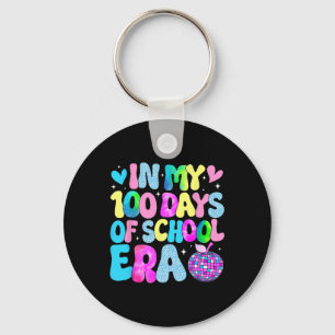 Tie Dye In My 100th Day Of School Era 100 Days Of Key Ring