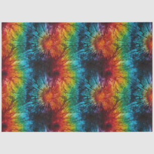 Tie Dye Jamaican Green Textile Art No 4 Tissue Paper