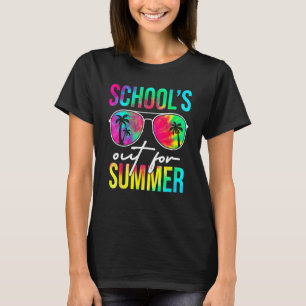 Tie Dye Last Day Of School Schools Out For Summer T-Shirt