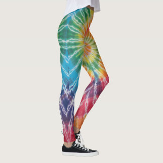 tie-dye leggins leggings
