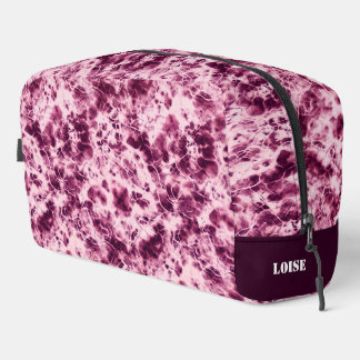 Tie-Dye Marble Custom Toiletry Bag