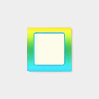 Tie Dye Mid Spectrum Rainbow Colors  Post-it Notes