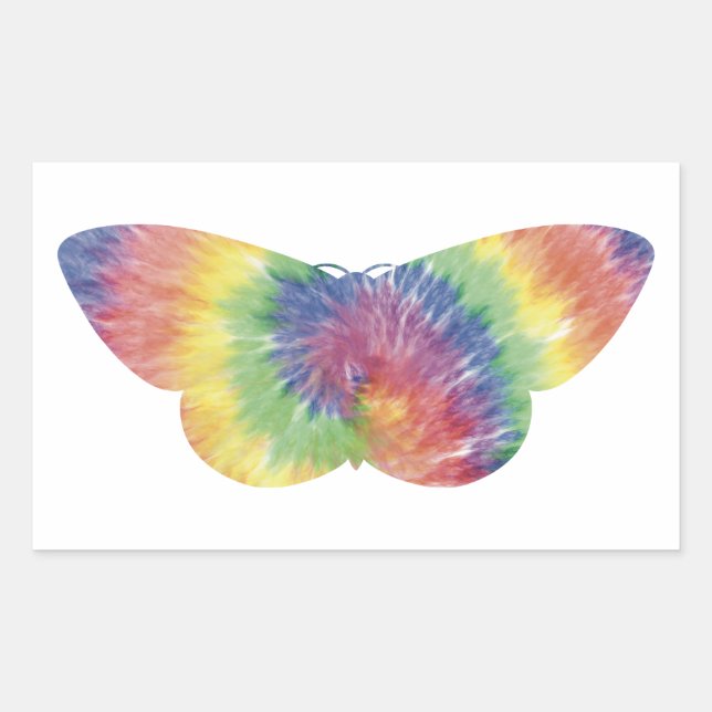 Tie Dye Moth Sticker (Front)