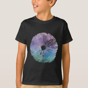 Tie Dye Mushroom Cap Spore Wild Mushrooms Cottagec T-Shirt
