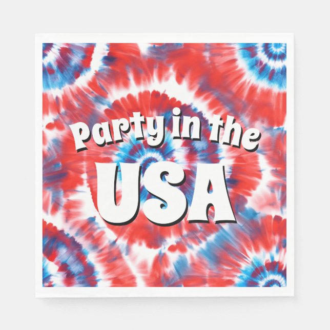 Tie-Dye Napkin (Front)