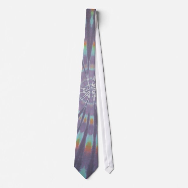 "Tie Dye" Neckties Big Swirl (Front)