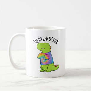 Tie-dye-nosaur Funny Dinosaur Pun  Coffee Mug