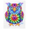 Tie Dye Owl Blanket