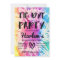Tie Dye Party Invitation | Tie Dye Birthday