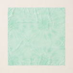 Tie Dye | Pastel Mint Green Monogram Scarf<br><div class="desc">A simple tie dye pattern with a soft pastel mint green colour palette. The perfect on trend gift or accessory can easily be customised with your name, initials, monogram, hashtag or slogan! Tie-Dye is making a major comeback right now and is officially the Biggest Trend of the Year! We think...</div>