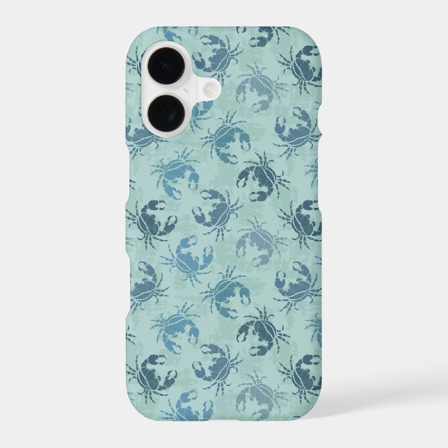 Tie Dye Pattern Of Crabs (Back)