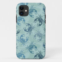 Tie Dye Pattern Of Crabs