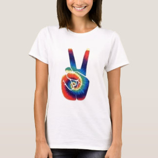 Tie-Dye Peace Sign Top