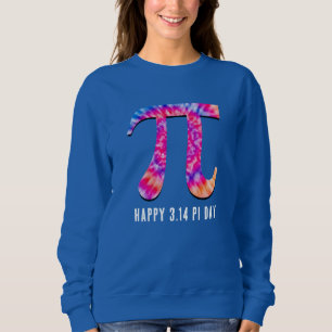 Tie Dye Pi Day Sweatshirt