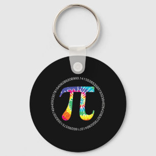 Tie Dye Pi Day T Shirt Physics Math Teacher Engine Key Ring