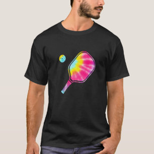 Tie Dye Pickle Ball Pickleball Paddleball Coach Pi T-Shirt