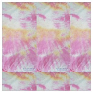 Tie-=Dye Pink Funburst #1 fabric