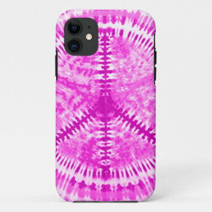 Tie Dye Pink Peace iPhone 5 Barely There Case