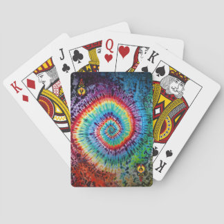 Tie Dye  Playing Cards