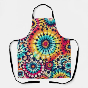 Tie Dye Pop Art Apron