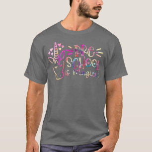 Tie Dye Preschool Is Magical Unicorn Back To Schoo T-Shirt