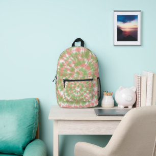 Tie Dye Printed Backpack