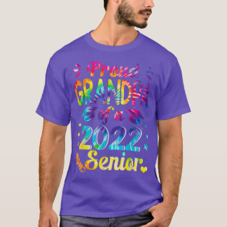 Tie Dye Proud Grandma of a Class of 2022 Senior -G T-Shirt