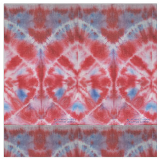 Tie-Dye Quantum Leaping fabric