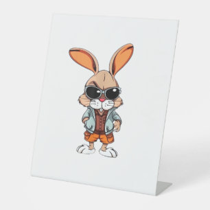 Tie-Dye rabbit bunny Peace Sign Hippie 