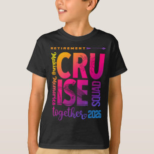 Tie Dye Retirement Cruise 2026 Crew Retired 2026 C T-Shirt