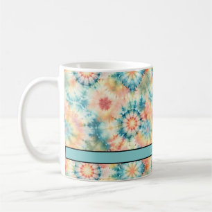 Tie Dye Retro Inspired Print 11 oz Coffee Mug