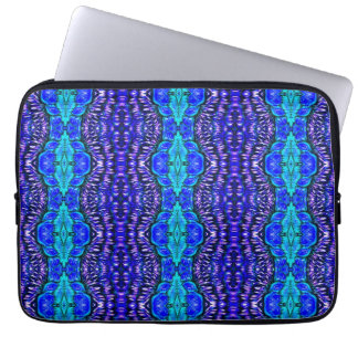 tie dye rug pattern psychedelic laptop sleeve